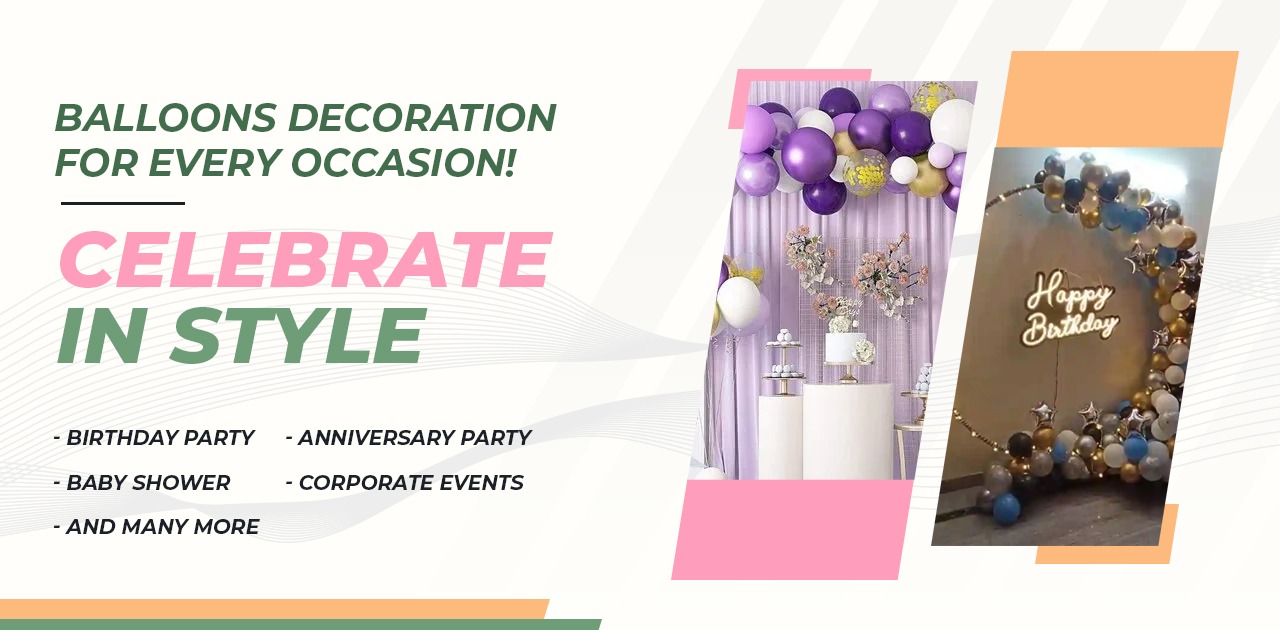 Offers on Balloons Decorations